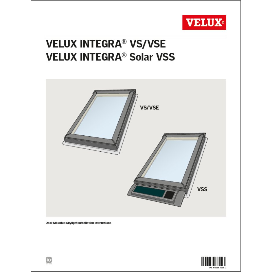 Skylight Installation Instructions